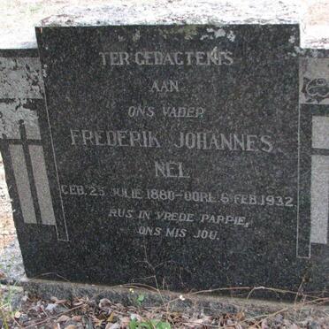 NEL Frederik Johannes 1880-1932