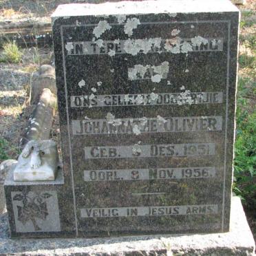 OLIVIER Johannatjie 1951-1956