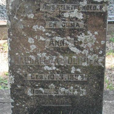 OLIVIER Anna Magdalena 18??-195?