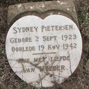 PIETERSEN Sydney 1923-1942