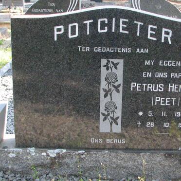 POTGIETER Petrus Hendrik 1903-1970