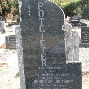 POTGIETER Cornelius Johannes 1893-1956