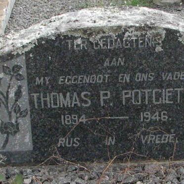 POTGIETER Thomas P. 1894-1946