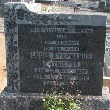 POTGIETER Louis Stephanus 1899-1957