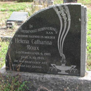 ROUX Helena Catharina 1910-1948