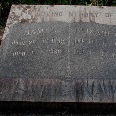 SWEETNAM James 1893-1968 &amp; Elizabeth 1881-1974