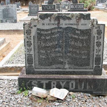 STRYDOM Theodorus E. 1872-1926 &amp; Cornelia A. 1879-1966