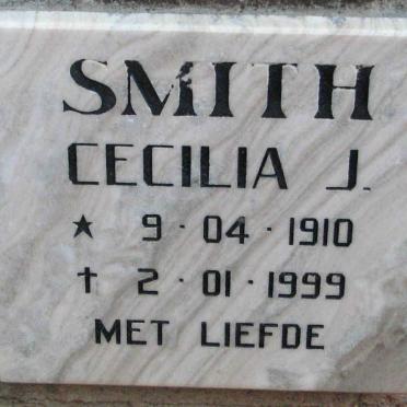 SMITH Cecilia J. 1910-1999