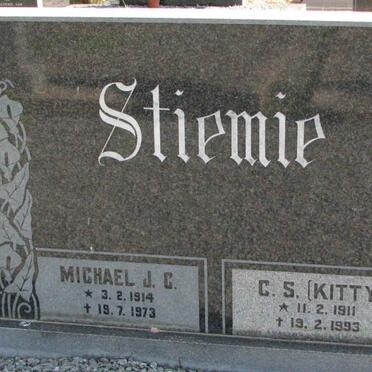 STIEMIE Micheal J.C. 1914-1973 &amp; C.S. 1911-1993