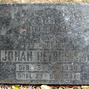 SMIT Johan Petrus 1898-1931