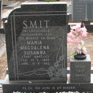 SMIT Maria Magdalena Susanna 1899-1982