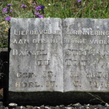 TOIT Daniel Stefanus, du 1850-1916