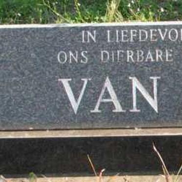 VUUREN J.J.J., van 1890-1977 &amp; C.J. 1902-1989
