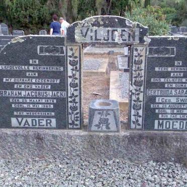 VILJOEN Abraham Jacobus 1876-1960 &amp; Gertruida Sara Wilhelmina SWART 1885-1963