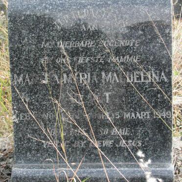 WIT Martha Maria Magdalena, de 1870-1949