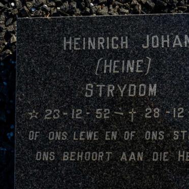 STRYDOM Heinrich Johan 1952-1987