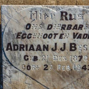 BESTER Adriaan J.J. 1870-1943