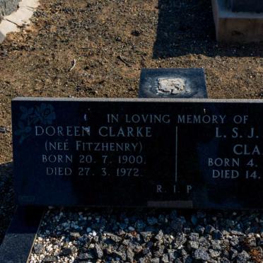 CLARKE L.S.J. 1895-1981 &amp; Doreen FITZHENRY 1900-1972