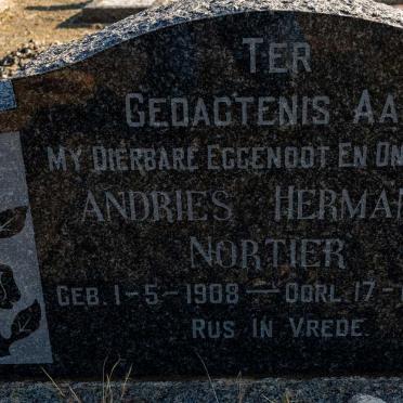 NORTIER Andries Hermanus 1908-1961