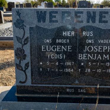 WEPENER Joseph Benjamin 1930-1978 :: WEPENER Eugene 1967-1984