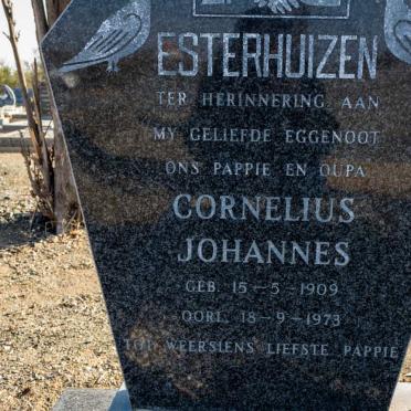 ESTERHUIZEN Cornelius Johannes 1909-1973