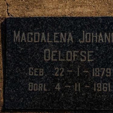 OELOFSE Magdalena Johanna 1879-1961