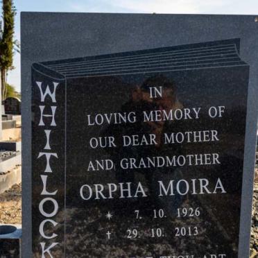 WHITLOCK Orpha Moira 1926-2013