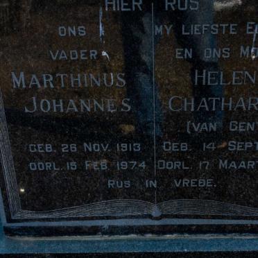 NEL Marthinus Johannes 1913-1974 &amp; Helena Chatharina VAN GENT 1912-1970