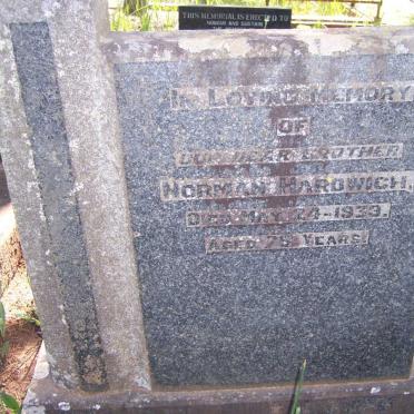 HARDWICH Norman -1939