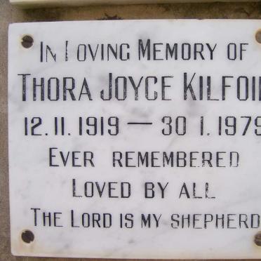 KILFOIL Thora Joyce 1919-1979