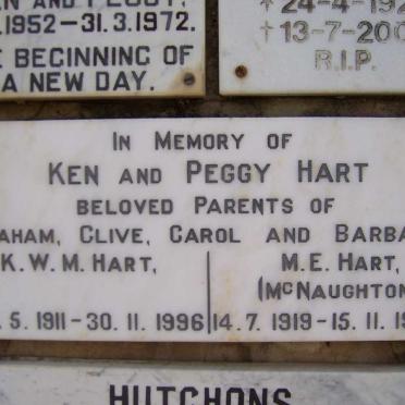 HART K.W.M. 1911-1996 &amp; M.E. McNAUGHTON 1919-1996