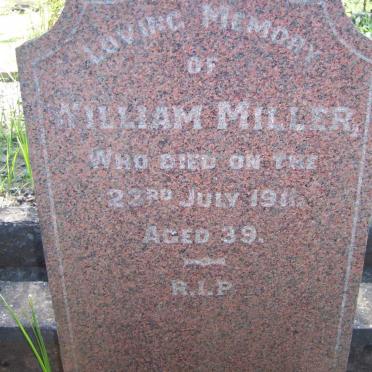 MILLER William -1911