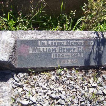 CLAYTON William Henry 1854-1943