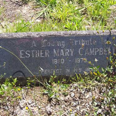 CAMPBELL Esther Mary 1890-1970
