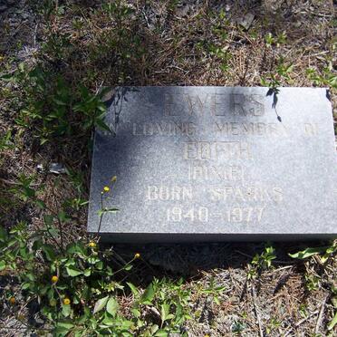 EWERS Edith nee SPARKS 1940-1977