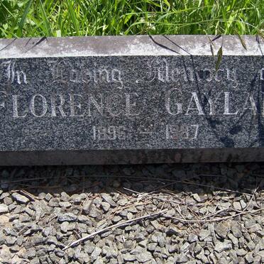 GAYLARD Florence 1896-1987