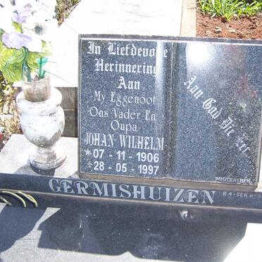 GERMISHUIZEN Johan Wilhelm 1906-1997