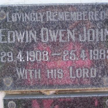 JOHN Edwin Owen 1908-1983