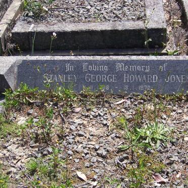 JONES Stanley George Howard 1898-1970