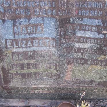 KOCK Maria Elizabeth, de 1876-1953