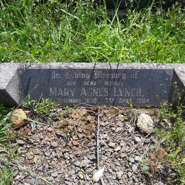 LYNCH Mary Agnes 1889-1964
