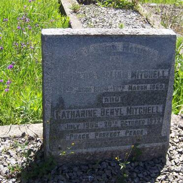 MITCHELL Nicolas William 1904-1960 &amp; Catherine Beryl 1905-1972