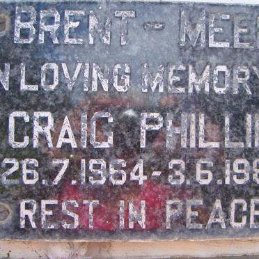 MEEK Craig Phillip, Brent 1964-1989