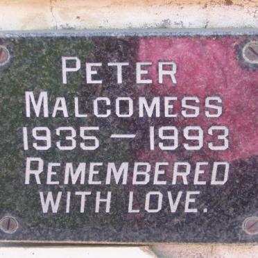 MALCOMESS Peter 1935-1993