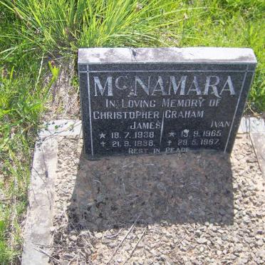 McNAMARA Christopher James 1938-1938 :: McNAMARA Graham Ivan 1965-1967