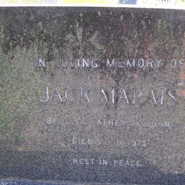 MARAIS Jack -1975