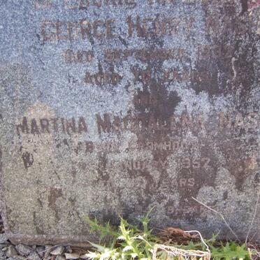 NASH George Henry -1932 &amp; Martina Magdalena CROMHOUT -1952