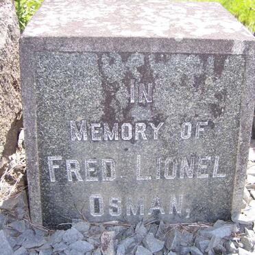 OSMAN Fred Lionel :: OSMAN Emily Sophia -1939