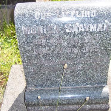 SAAYMAN Monica 1923-1936