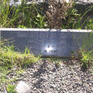 SCHLEY Harold Leonard 1905-1954 &amp; Myrtle Blanche 1902-1970